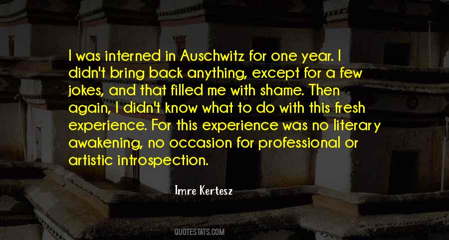 Quotes About Auschwitz #1785266