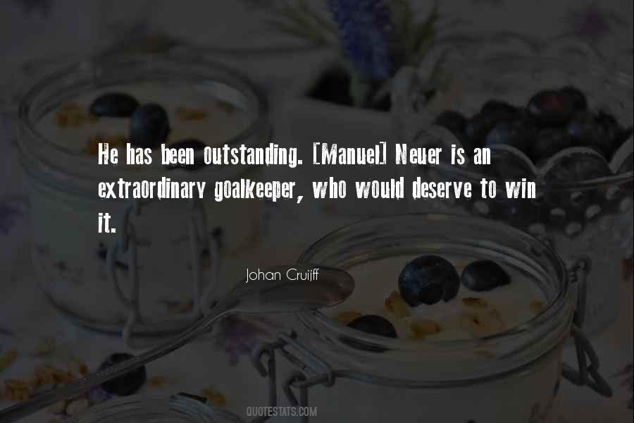 Quotes About Being Outstanding #103685