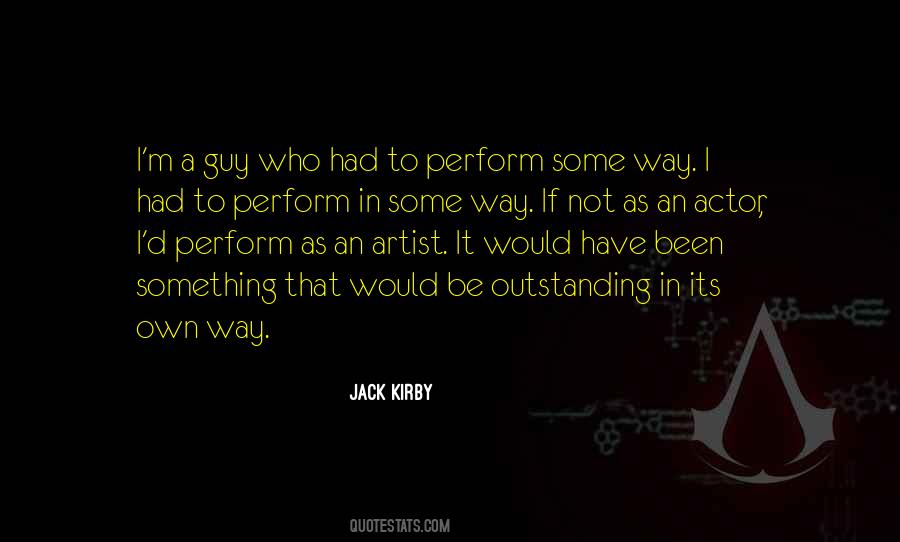 Quotes About Being Outstanding #79670