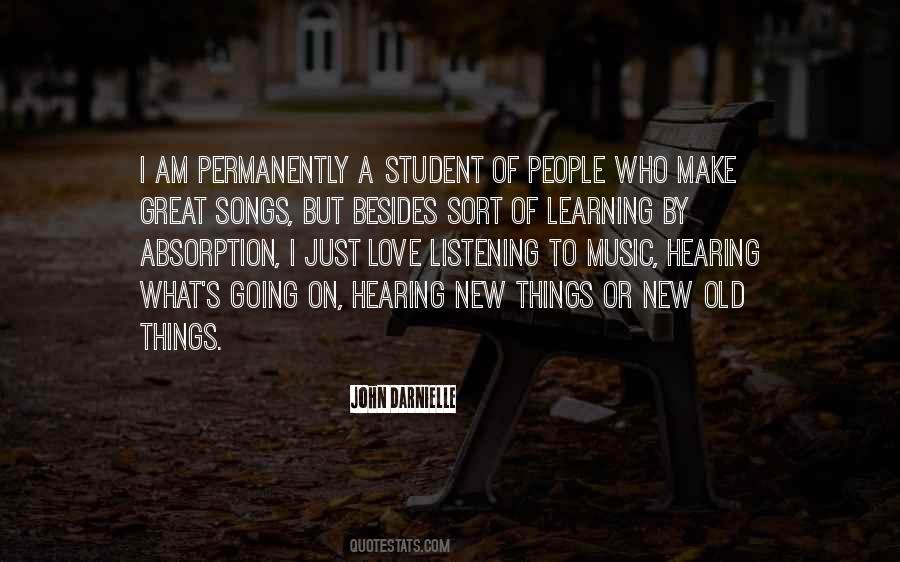Quotes About Hearing Things #1303279
