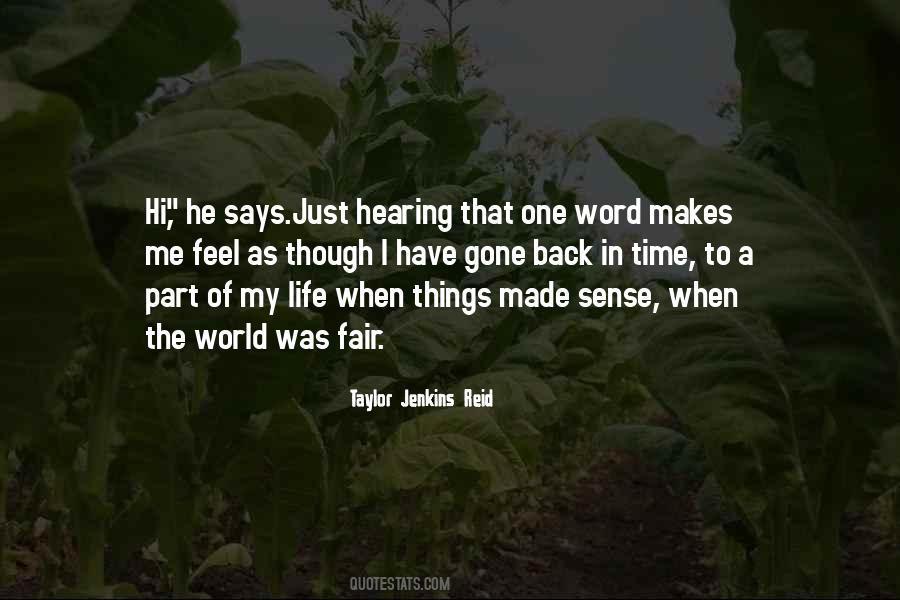 Quotes About Hearing Things #311653