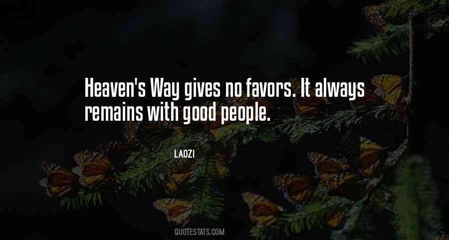 Quotes About Giving Favors #1405318