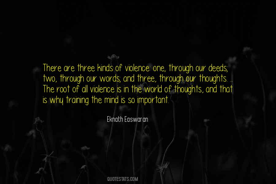 Quotes About Violence In The World #835225