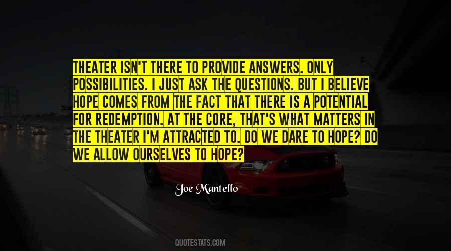 Quotes About Answers To Questions #1458