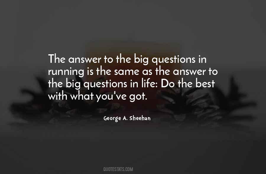 Quotes About Answers To Questions #225231