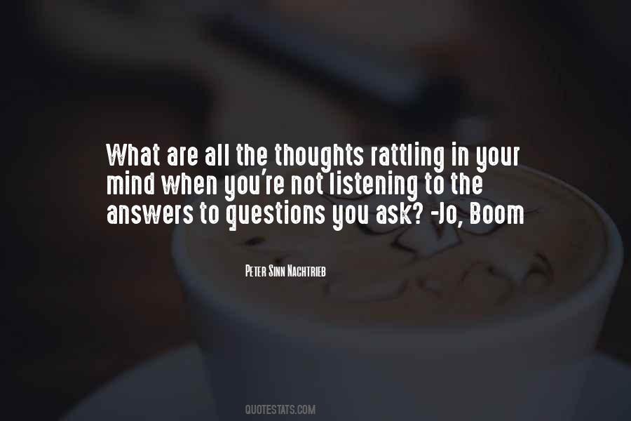 Quotes About Answers To Questions #254857