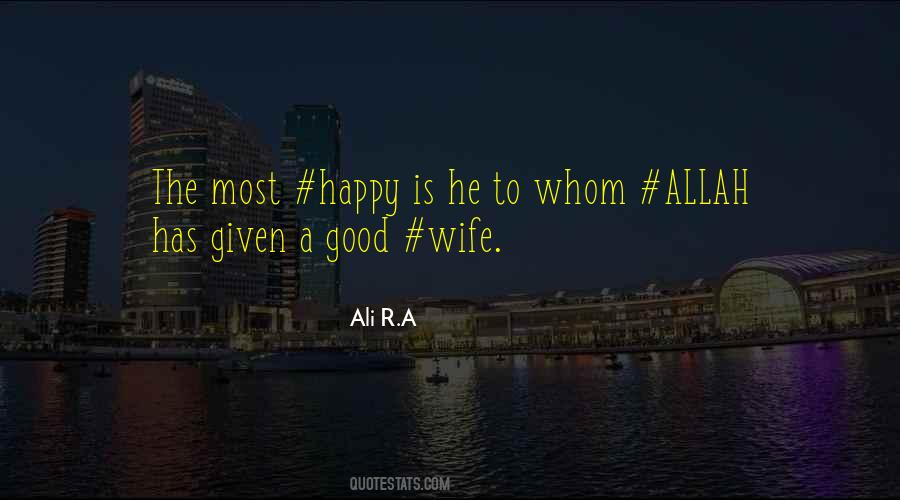 Quotes About A Good Wife #1590628