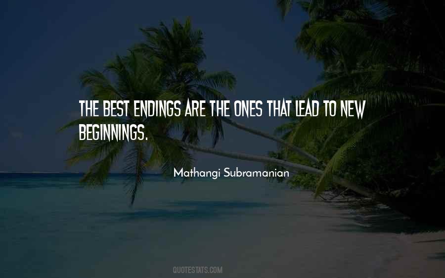 Quotes About New Beginnings #1517620