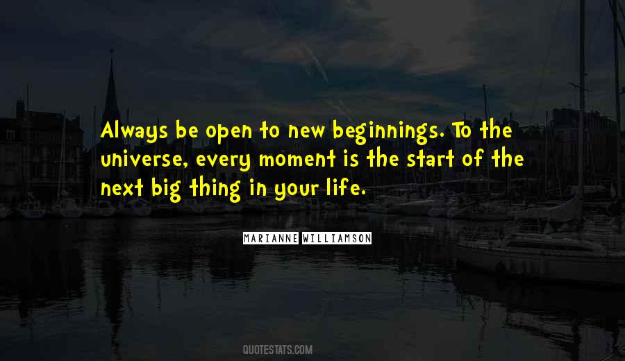 Quotes About New Beginnings #1740887