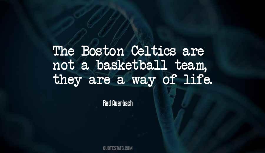 Quotes About Boston Celtics #1182537