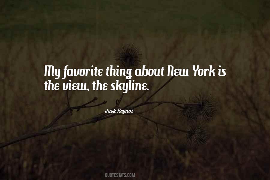 Quotes About The Skyline #272075