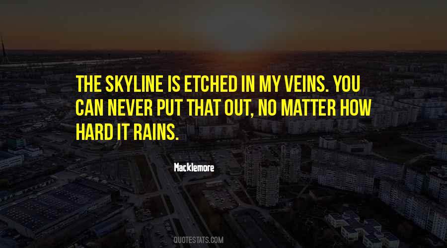Quotes About The Skyline #922474