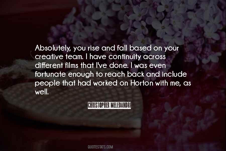 Rise Back Quotes #1008806