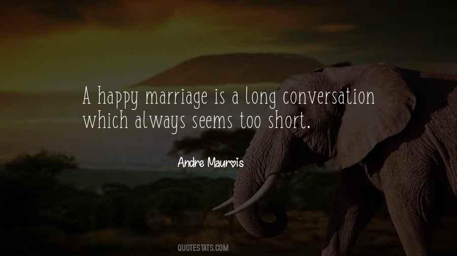 Quotes About A Happy Marriage #1724432