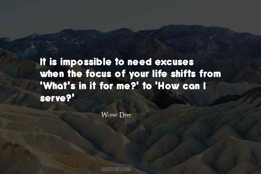 Quotes About Excuses In Life #1755192