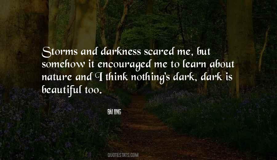 Beautiful Darkness Quotes #1433248