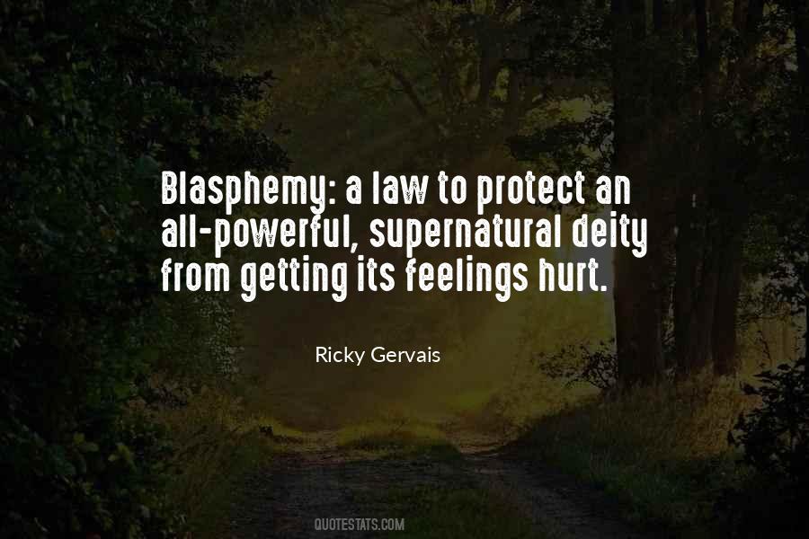 Blasphemy Law Quotes #266609