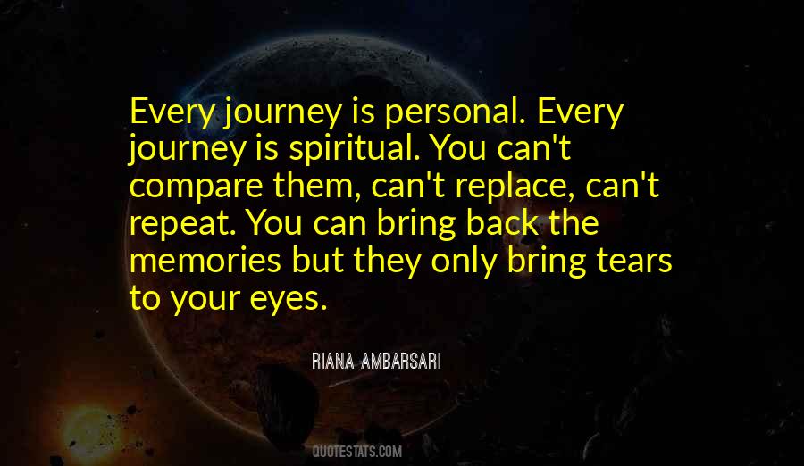 Quotes About Personal Journey #305027