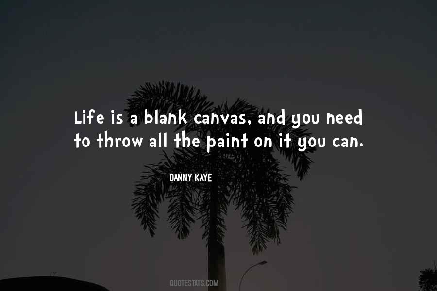 Quotes About Blank Canvas #1100393