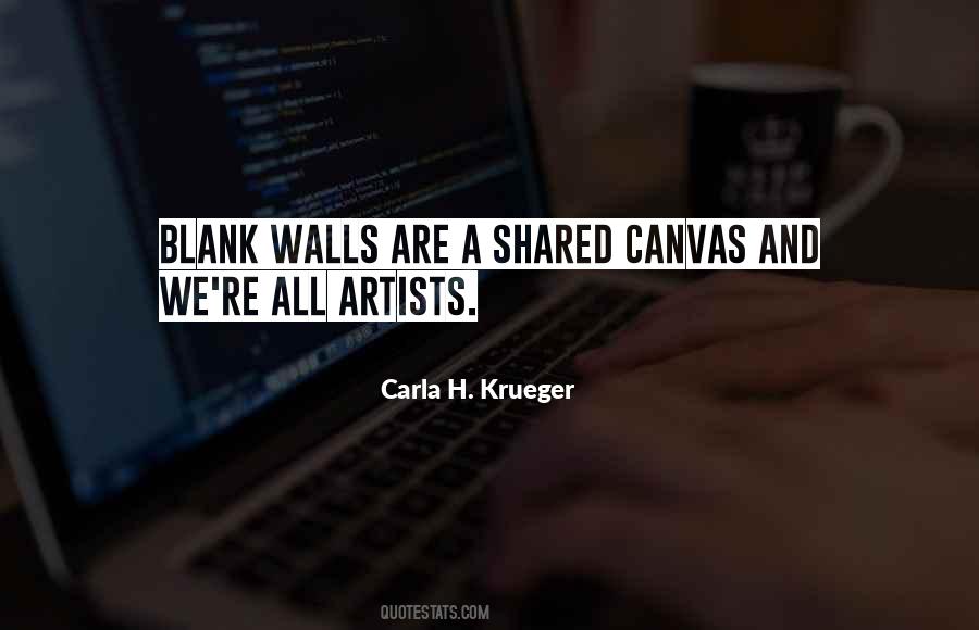 Quotes About Blank Canvas #489355