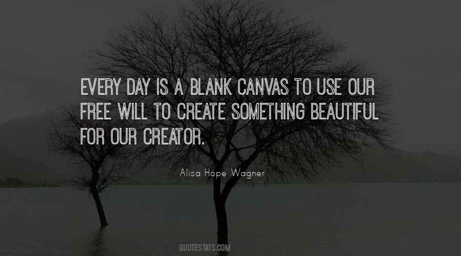 Quotes About Blank Canvas #887225