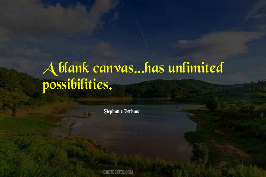 Quotes About Blank Canvas #891278