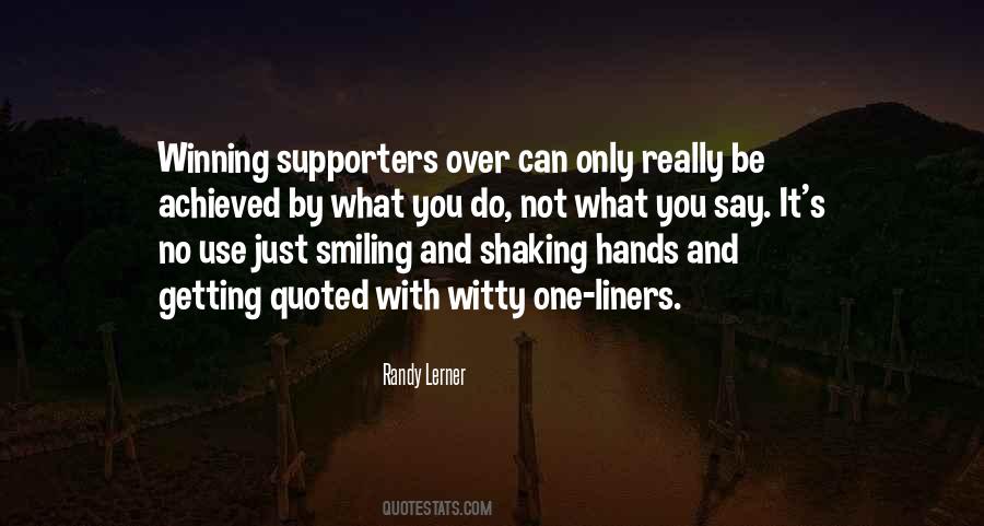 Quotes About Shaking Hands #1121959