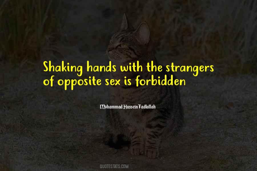 Quotes About Shaking Hands #1415444