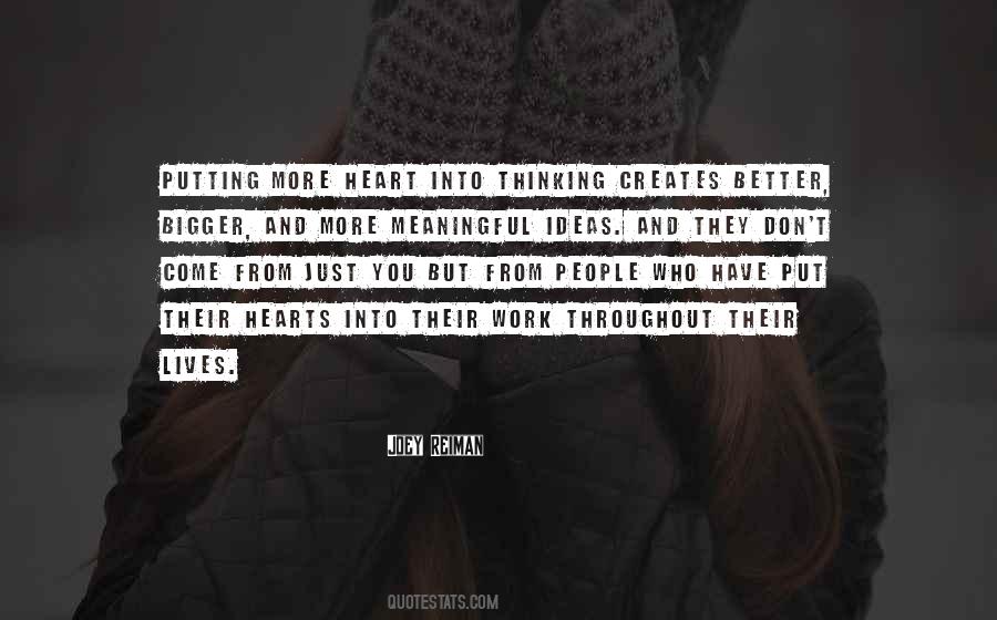 Better Ideas Quotes #135259