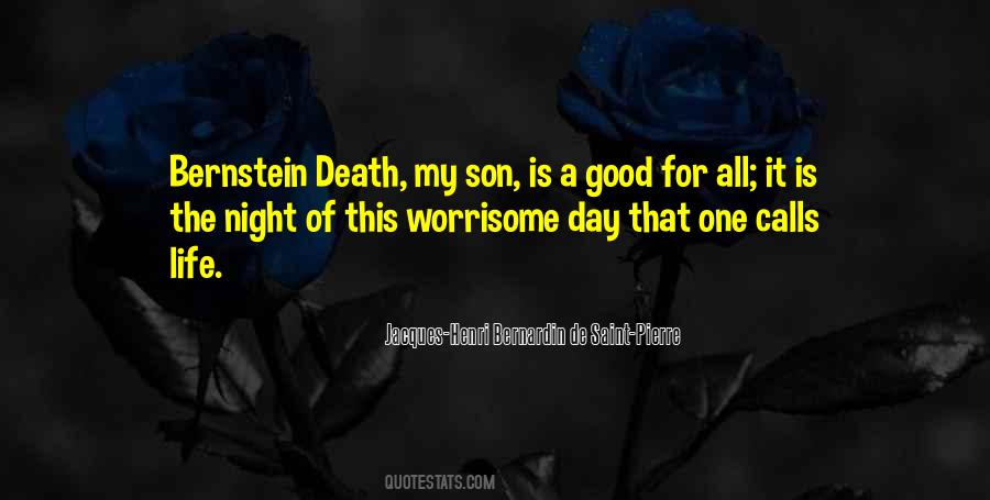Quotes About Bernstein #666573