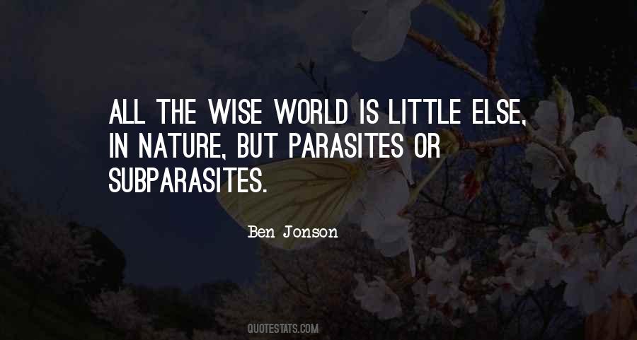 Quotes About Parasites #1011070