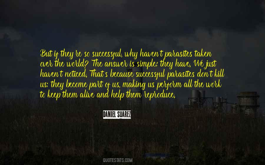 Quotes About Parasites #1014323