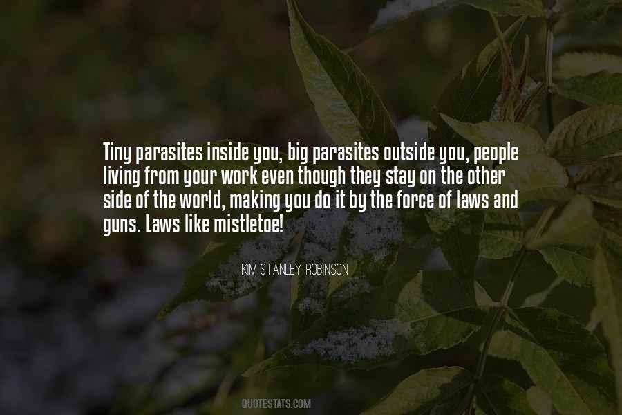 Quotes About Parasites #1799268