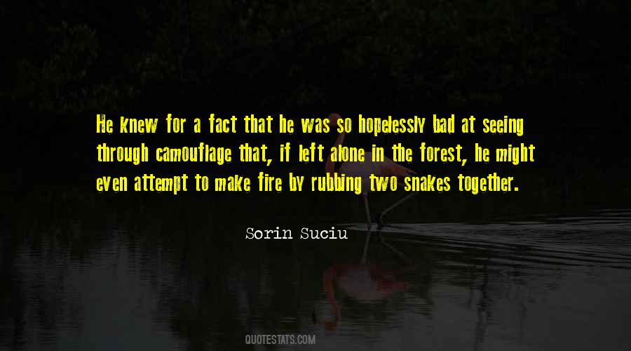 Quotes About Forest Fire #28034