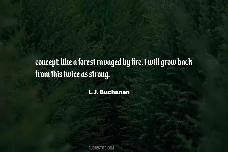 Quotes About Forest Fire #549593