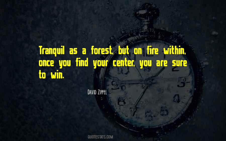 Quotes About Forest Fire #551944