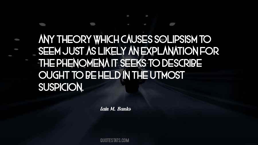 Quotes About Solipsism #111767