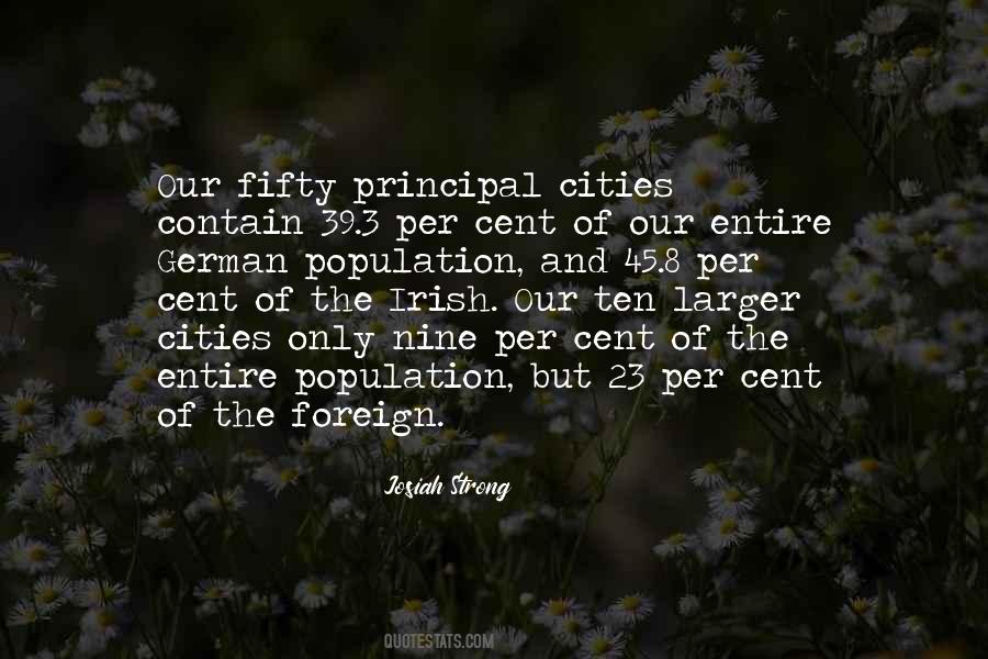 Foreign Cities Quotes #76269