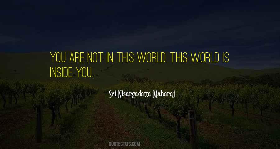 Sri Nisargadatta Quotes #609188