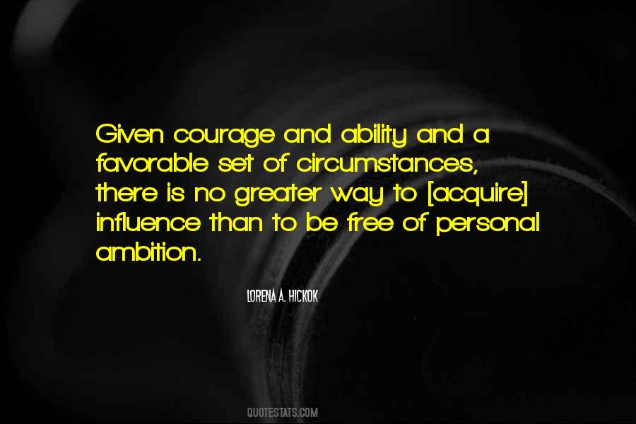 Quotes About Personal Courage #580479