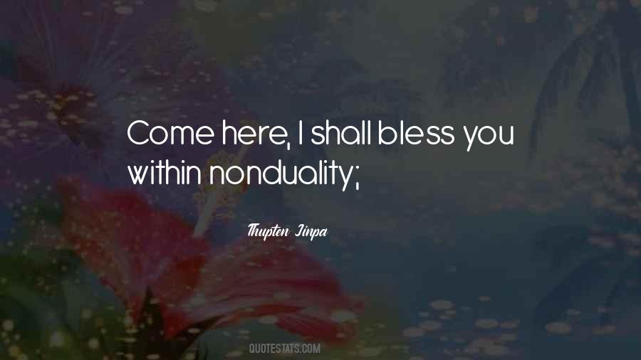 Quotes About Nonduality #538879