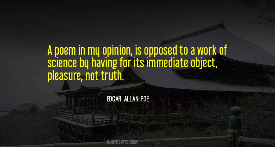 Opinion Is Not Quotes #88813