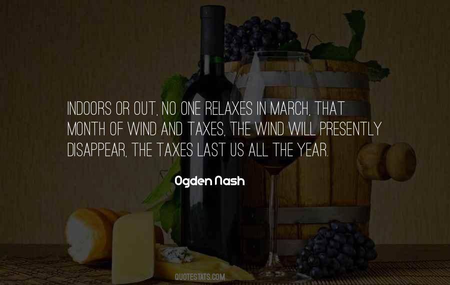 Quotes About Month Of March #767379