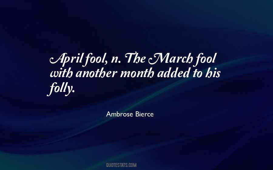 Quotes About Month Of March #902787