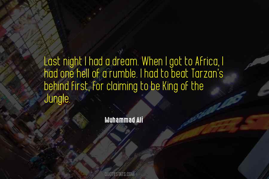 Quotes About The King Of The Jungle #276800