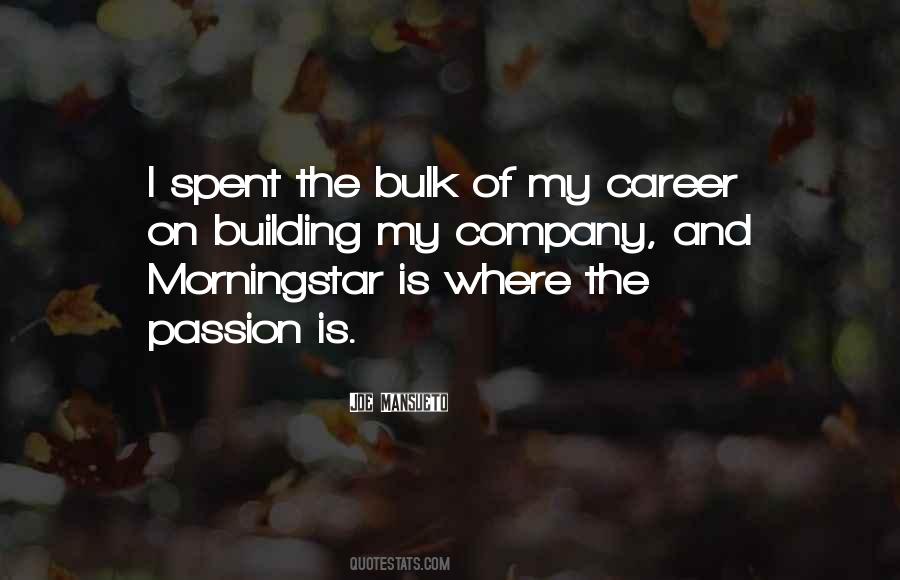 Career Building Quotes #1566385