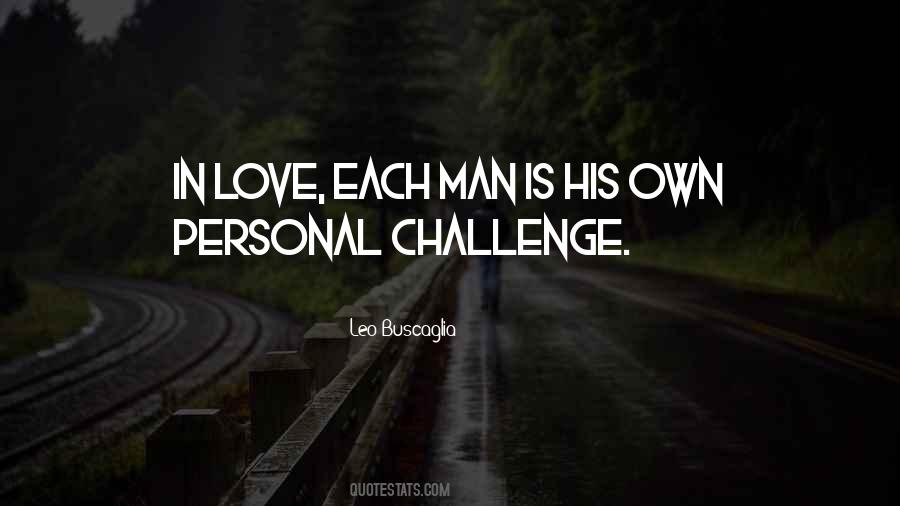 Quotes About Personal Challenges #541588