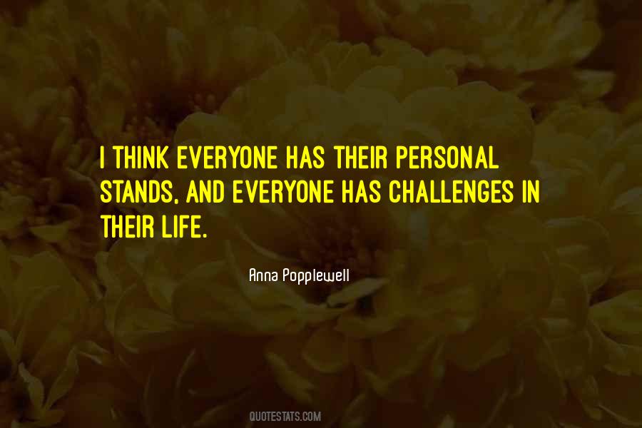 Quotes About Personal Challenges #63409