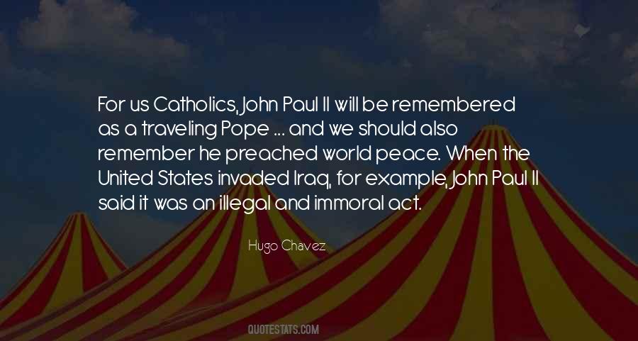 Quotes About John Paul Ii #16523