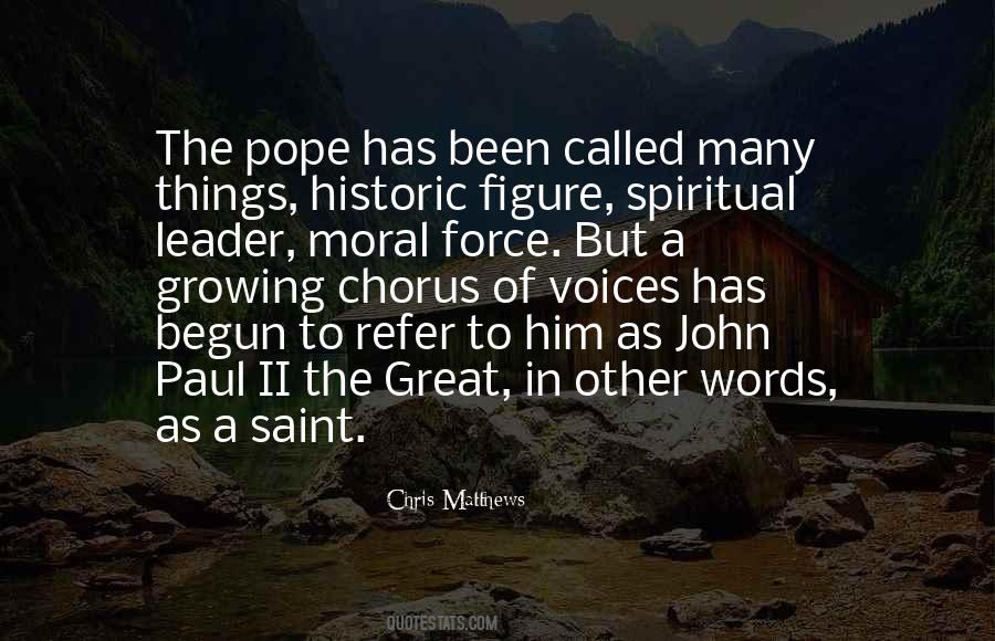 Quotes About John Paul Ii #226023